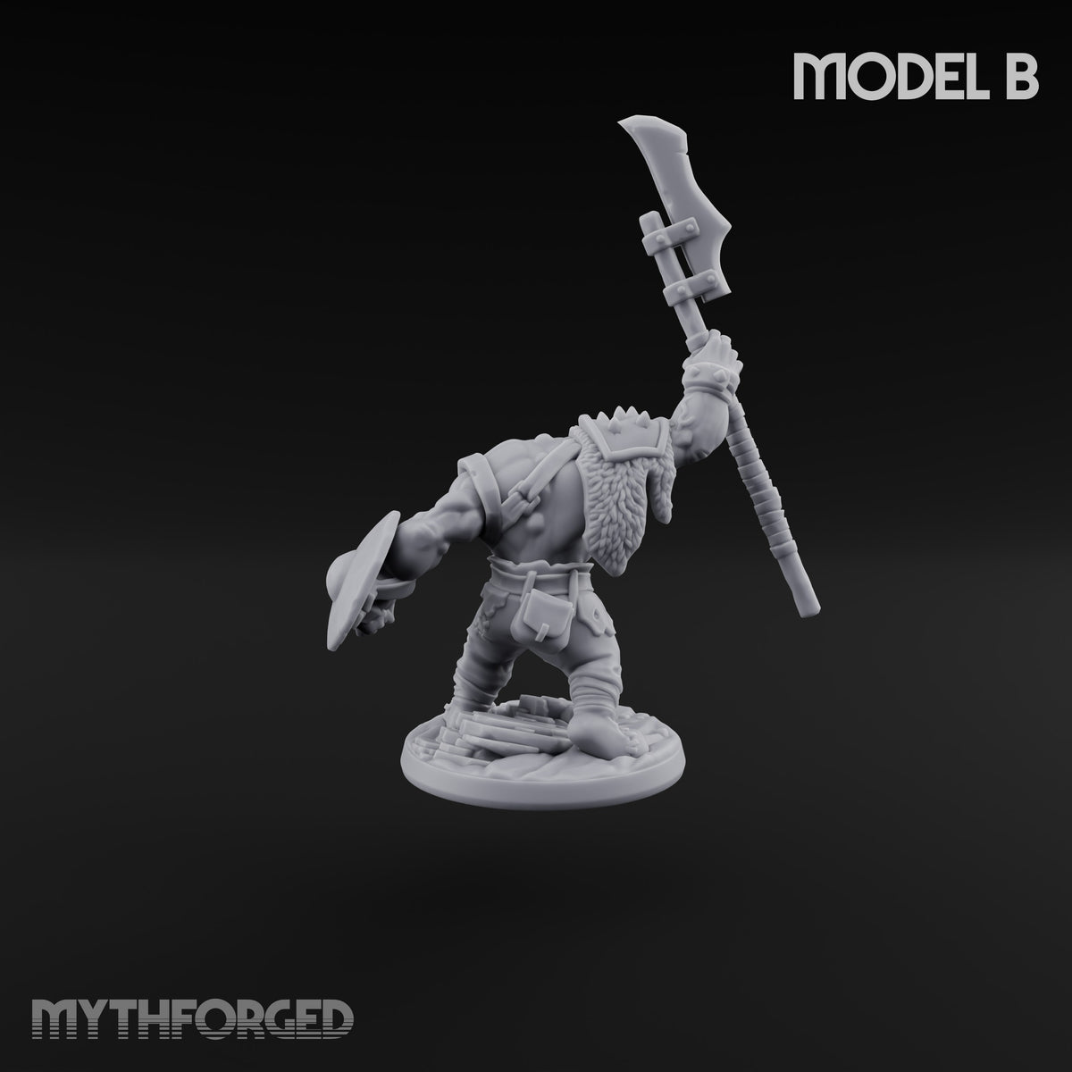 Reach Beats Rage Orc Warrior with Long-Bladed Polearm B