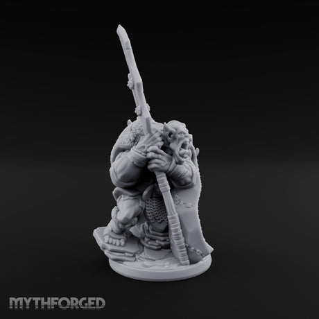 Long Pole, Short Fuse Orc Warrior C