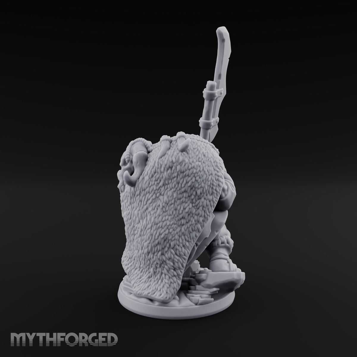 Long Pole, Short Fuse Orc Warrior C