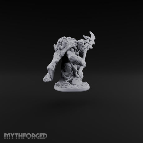 Reach Beats Rage Orc Warrior with Long-Bladed Polearm C