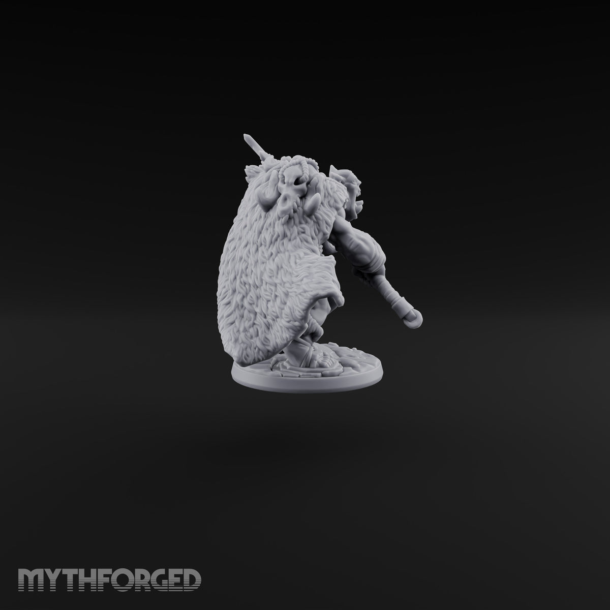 Reach Beats Rage Orc Warrior with Long-Bladed Polearm C