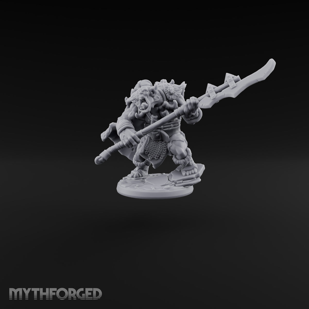 Reach Beats Rage Orc Warrior with Long-Bladed Polearm C