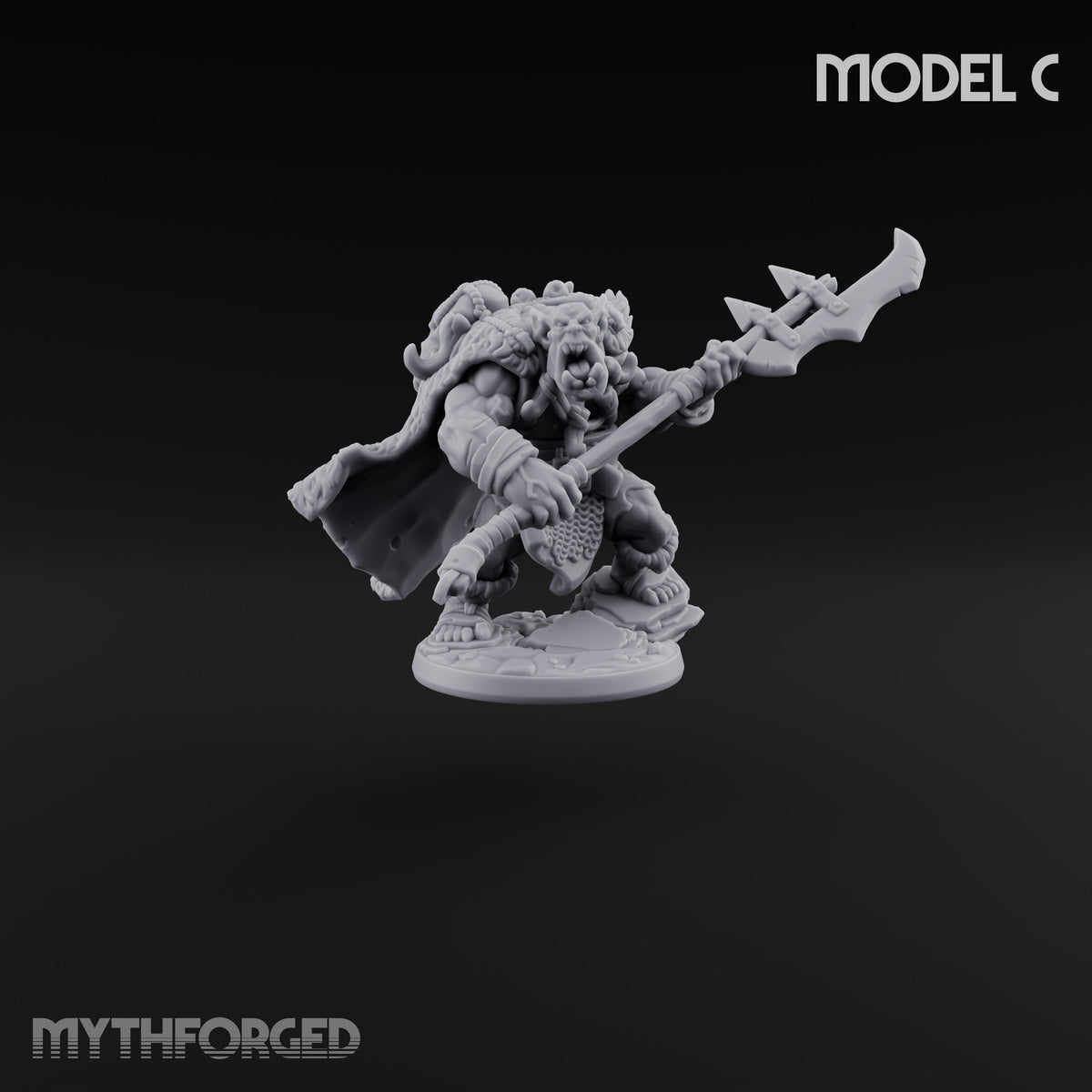 Reach Beats Rage Orc Polearm Warriors with Captain — C