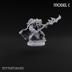 Reach Beats Rage Orc Warrior with Long-Bladed Polearm C