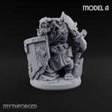 Too Mean for Distance Orc Melee Warriors — A · Axe and Spike Glove · Standard