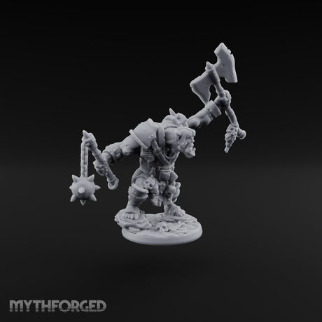 Too Mean for Distance Orc Melee Warrior C — Axe and Ball and Chain · Standard