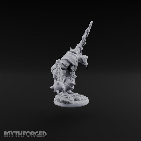 Too Mean for Distance Orc Melee Warrior C — Axe and Ball and Chain · Standard