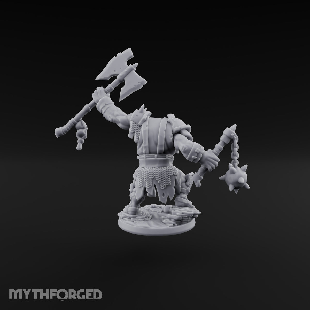 Too Mean for Distance Orc Melee Warrior C — Axe and Ball and Chain · Standard