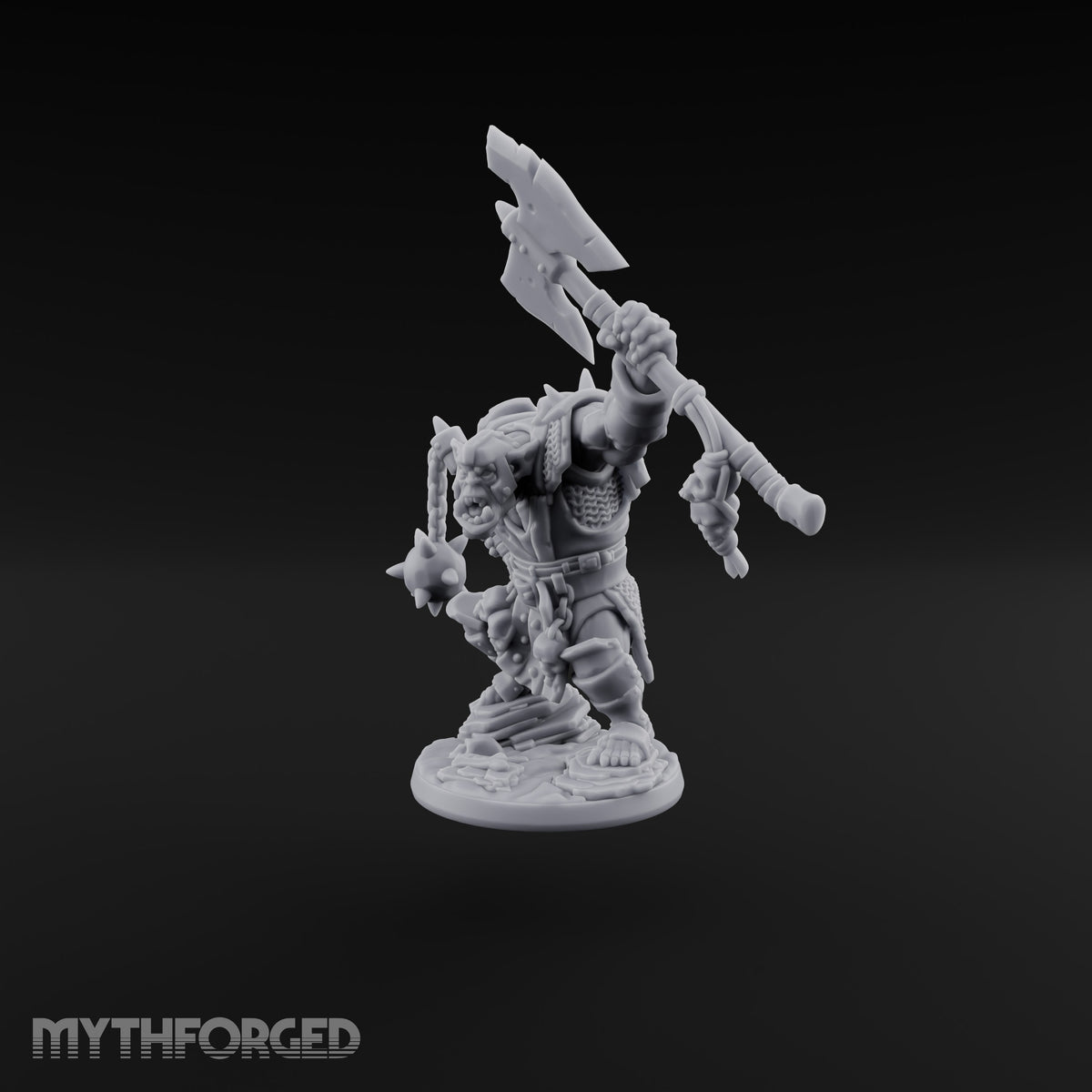 Too Mean for Distance Orc Melee Warrior C — Axe and Ball and Chain · Standard