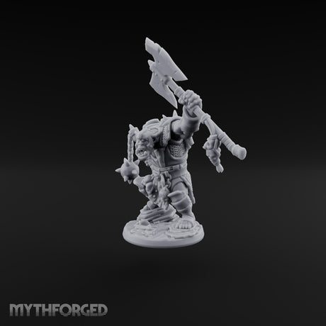 Too Mean for Distance Orc Melee Warrior C — Axe and Ball and Chain · Standard