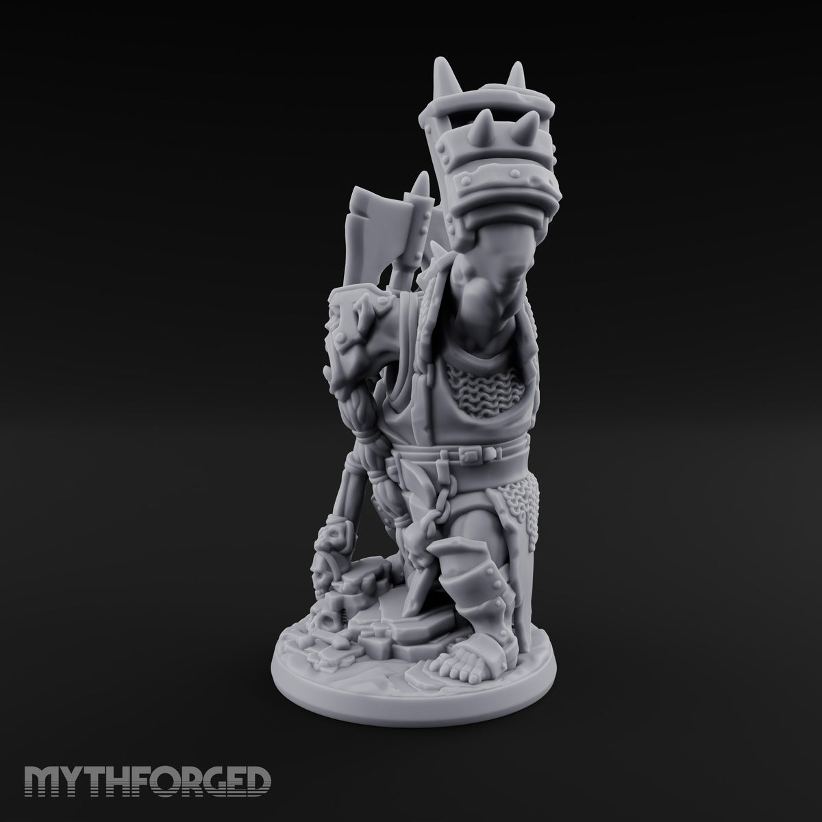 Too Mean for Distance Orc Melee Warrior C — Axe and Spike Glove · Standard