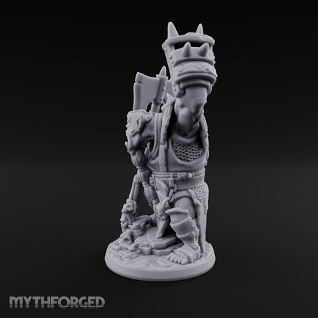 Too Mean for Distance Orc Melee Warrior C — Axe and Spike Glove · Standard