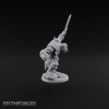 Too Mean for Distance Orc Melee Warriors — C · Sword and Fist · Hooded