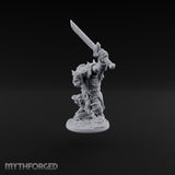 Too Mean for Distance Orc Melee Warrior C — Sword and Fist · Hooded