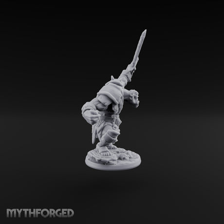 Too Mean for Distance Orc Melee Warriors — C · Sword and Fist · Naked
