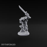 Too Mean for Distance Orc Melee Warrior C — Sword and Fist · Naked