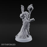 Page Turned, Petals Open Human Fungal Druid
