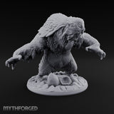Eggshells Underfoot, Hackles Up Owlbear Monster A — Alt