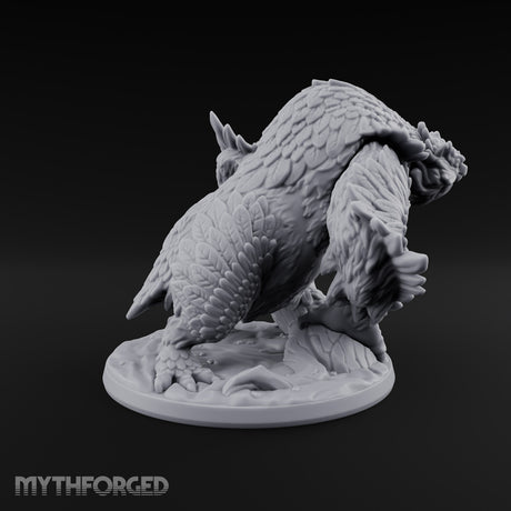 Eggshells Underfoot, Hackles Up Owlbear Monsters — B · Standard