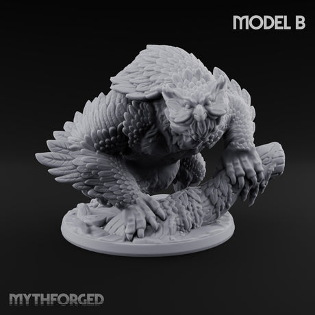 Eggshells Underfoot, Hackles Up Owlbear Monsters — B · Standard