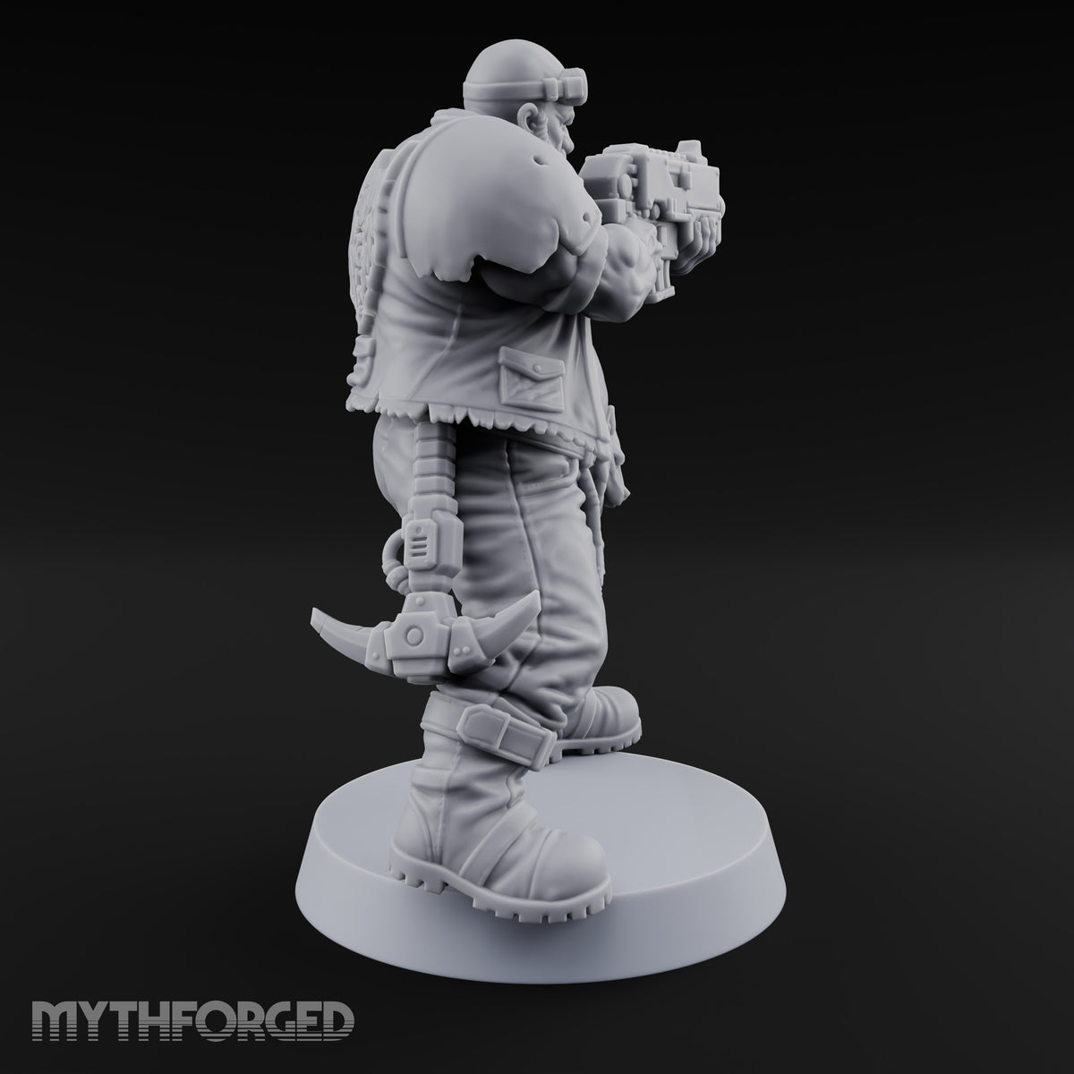 Hard to Follow Human Raider Pack Leaders — A · Plasma Pistol & Combat Knife + Combat Knife
