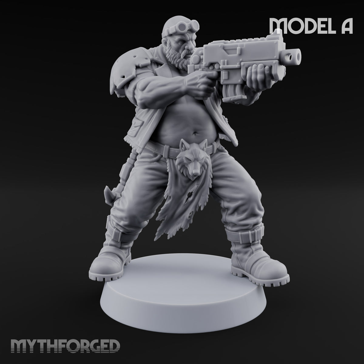 Hard to Follow Human Raider Pack Leaders — A · Plasma Pistol & Combat Knife + Combat Knife