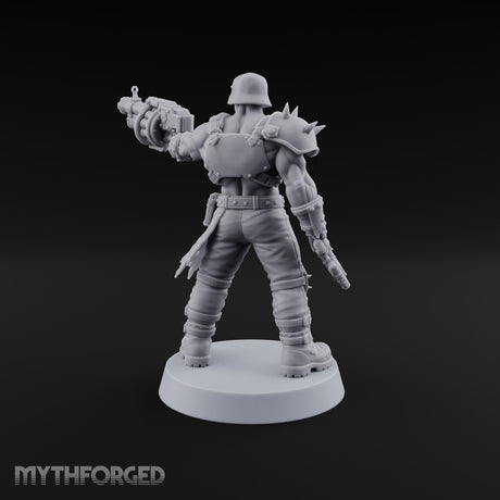 Hard to Follow Human Raider Pack Leader B — Grenade Launcher & Auto Pistol