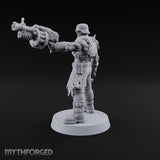 Hard to Follow Human Raider Pack Leader B — Grenade Launcher & Auto Pistol