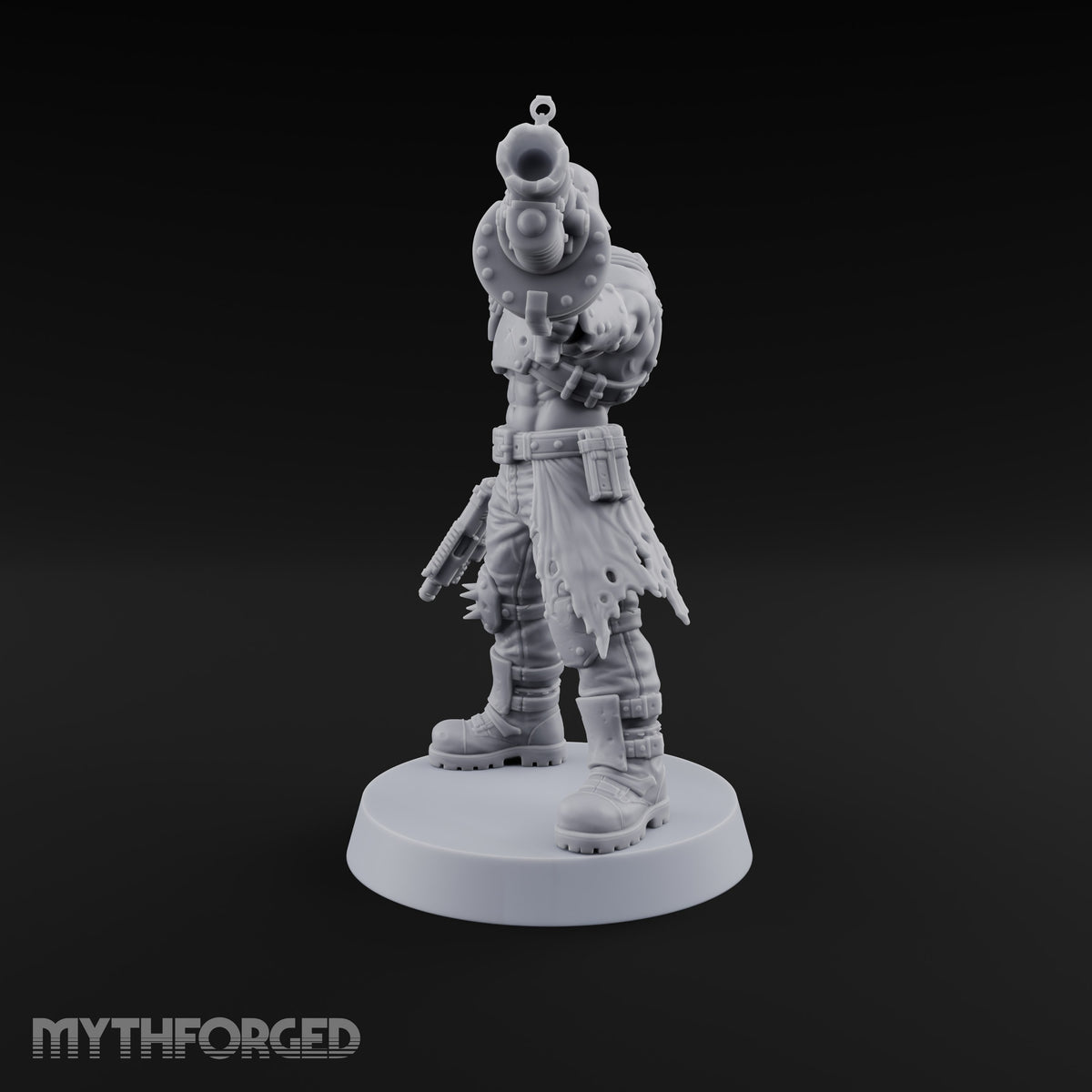 Hard to Follow Human Raider Pack Leader B — Grenade Launcher & Auto Pistol