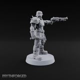 Hard to Follow Human Raider Pack Leader B — Shotgun & Cleaver