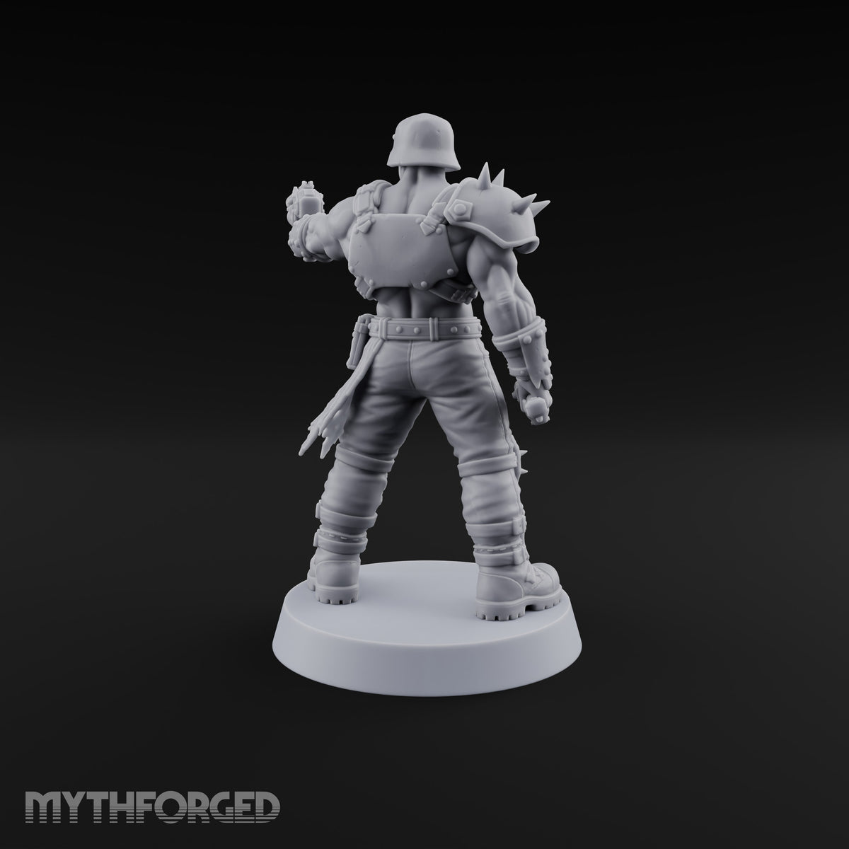 Hard to Follow Human Raider Pack Leader B — Shotgun & Cleaver