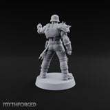 Hard to Follow Human Raider Pack Leader B — Shotgun & Cleaver