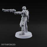 Hard to Follow Human Raider Pack Leader B — Shotgun & Cleaver