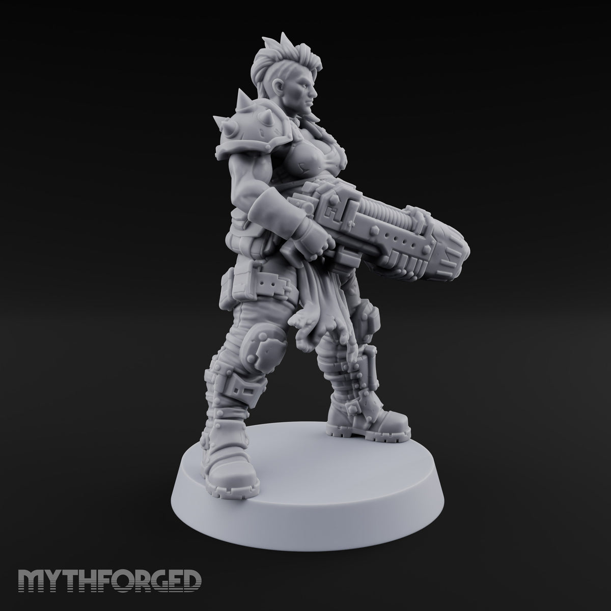 Hard to Follow Human Raider Pack Leaders — C · Plasma Pistol & Combat Knife + Combat Knife