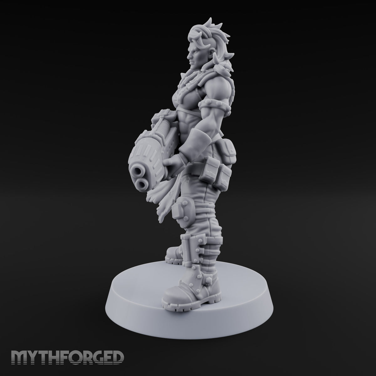 Hard to Follow Human Raider Pack Leader C