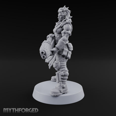 Hard to Follow Human Raider Pack Leader C