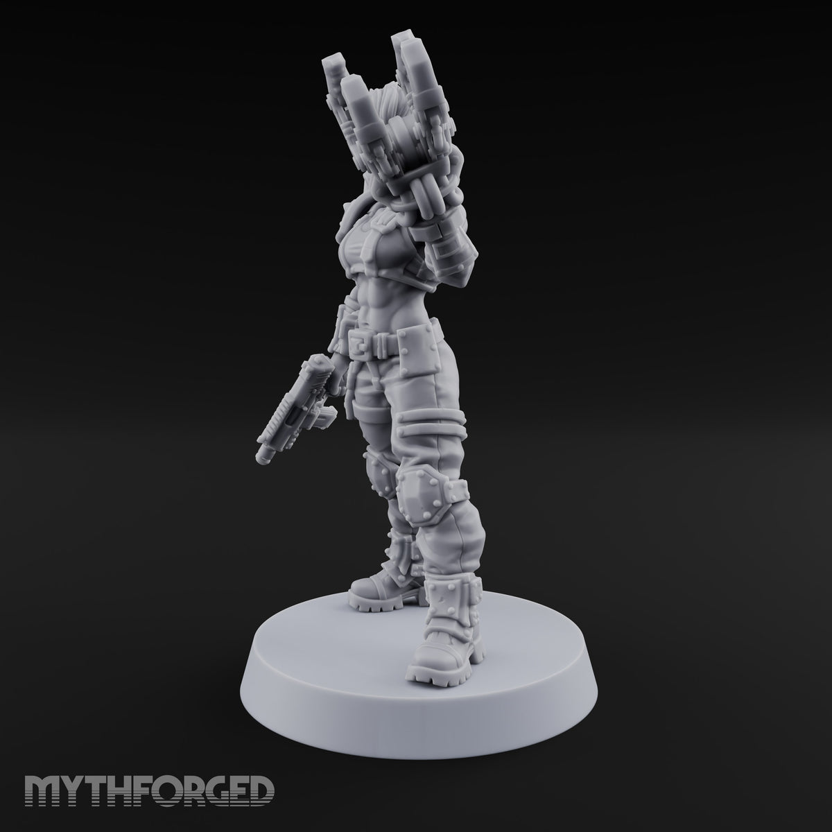 Hard to Follow Human Raider Pack Leader D — Auto Pistol