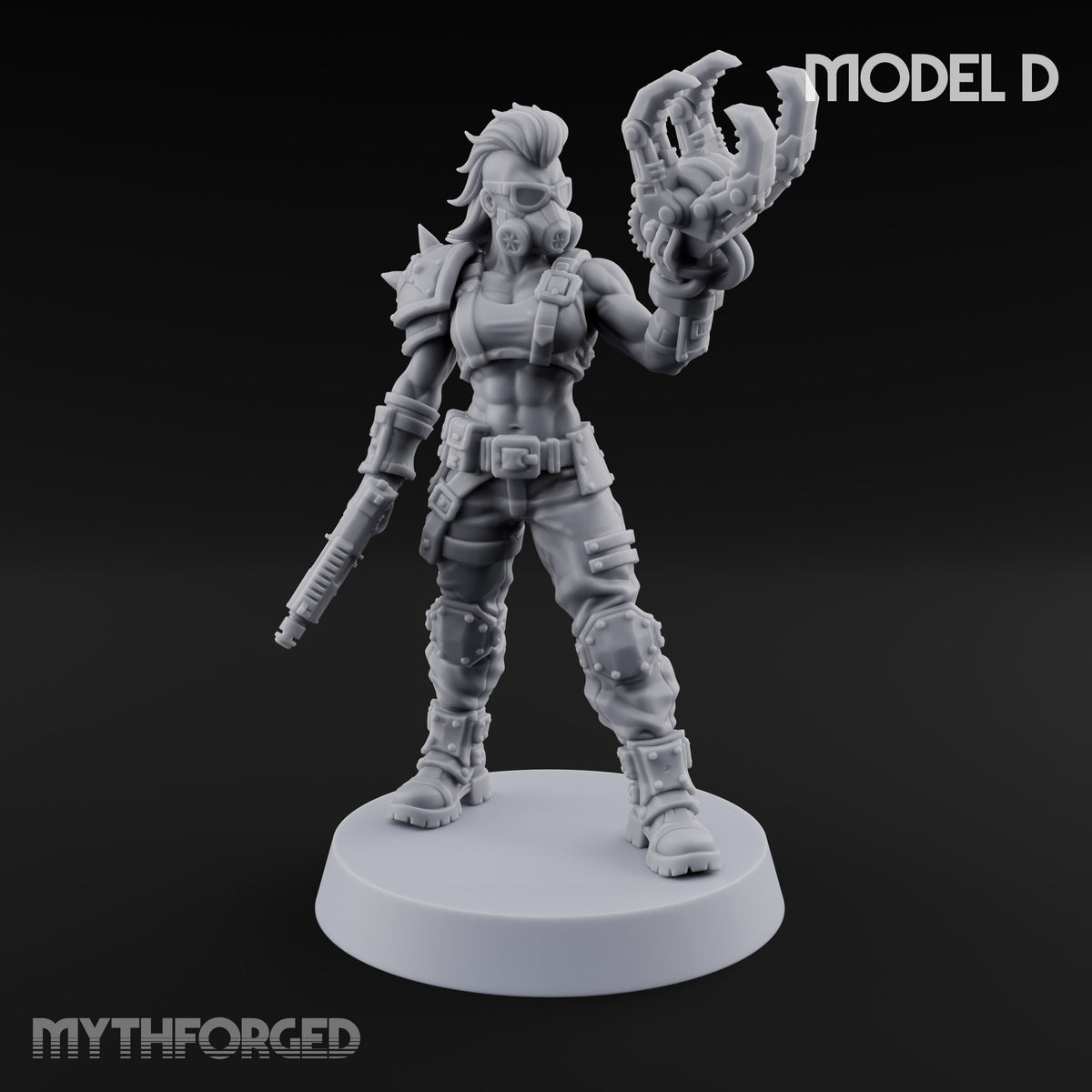 Hard to Follow Human Raider Pack Leaders — D · Grenade Launcher & Auto Pistol + Auto Pistol
