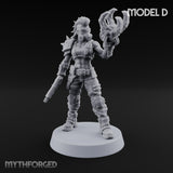 Hard to Follow Human Raider Pack Leaders — D · Grenade Launcher & Auto Pistol + Auto Pistol