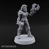 Hard to Follow Human Raider Pack Leaders — D · Shotgun & Cleaver + Cleaver