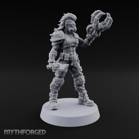 Hard to Follow Human Raider Pack Leaders — D · Shotgun & Cleaver + Cleaver