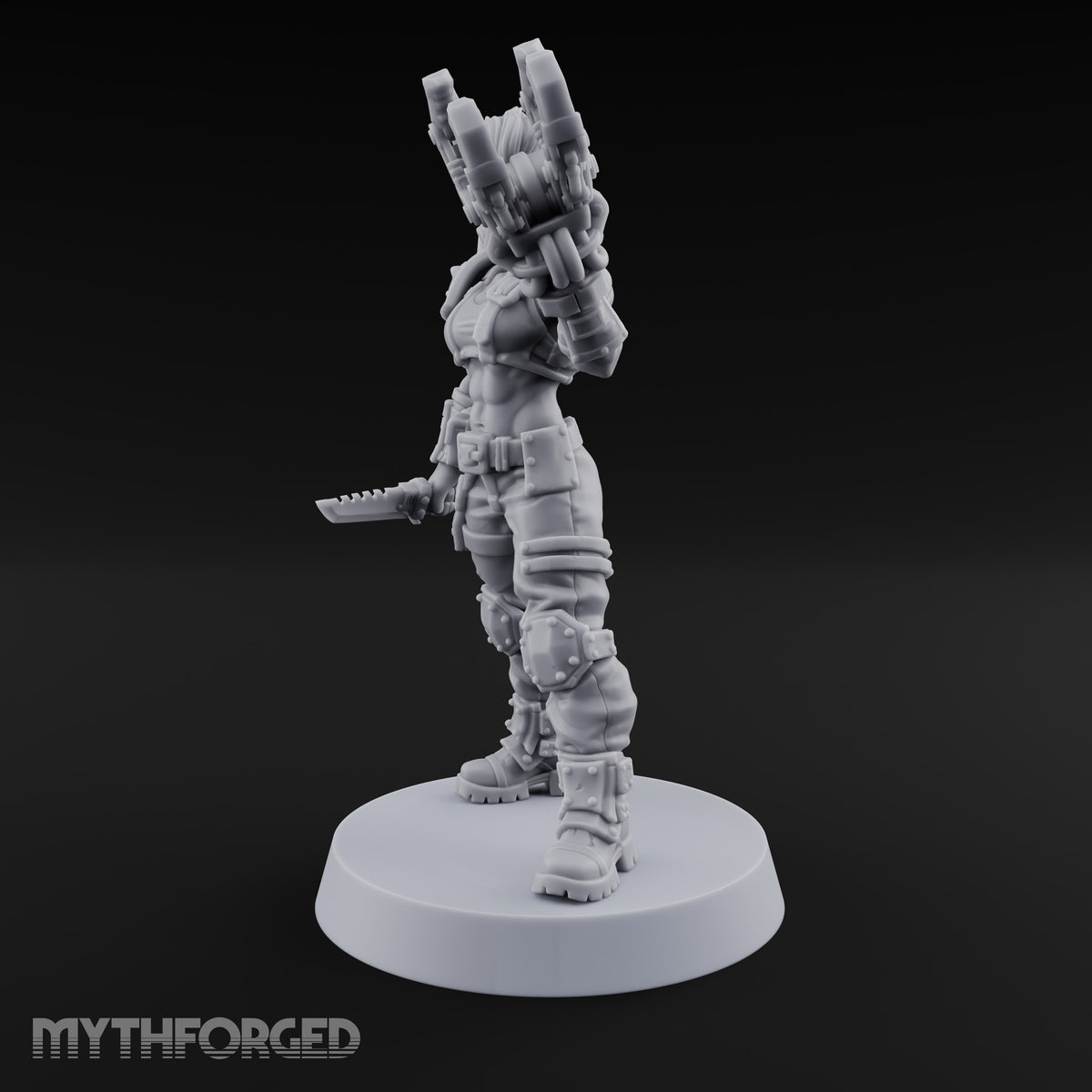 Hard to Follow Human Raider Pack Leader D — Combat Knife