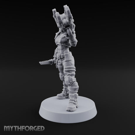 Hard to Follow Human Raider Pack Leader D — Combat Knife