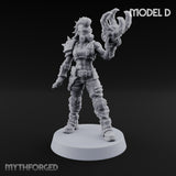 Hard to Follow Human Raider Pack Leaders — D · Plasma Pistol & Combat Knife + Combat Knife