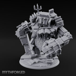 Pages Piling Up Book Golem Miniature for Dungeons and Dragons, Pathfinder or other TTRPGs