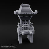 Pagoda-Roofed Lattice-Paneled Portable Shrine Palanquin gallery 1