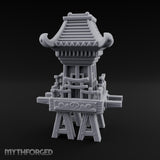 Pagoda-Roofed Lattice-Paneled Portable Shrine Palanquin gallery 3