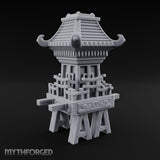 Pagoda-Roofed Lattice-Paneled Portable Shrine Palanquin gallery 4