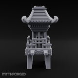 Pagoda-Roofed Lattice-Paneled Portable Shrine Palanquin gallery 5