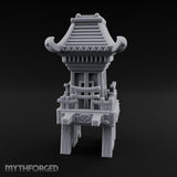 Pagoda-Roofed Lattice-Paneled Portable Shrine Palanquin gallery 9